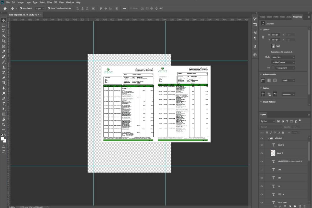 Modèle Word et PDF de relevé de compte de la Banque islamique des Émirats arabes unis de Dubaï, 2 pages template Modèle Word et PDF de relevé de compte de la Banque islamique des Émirats arabes unis de Dubaï, 2 pages template